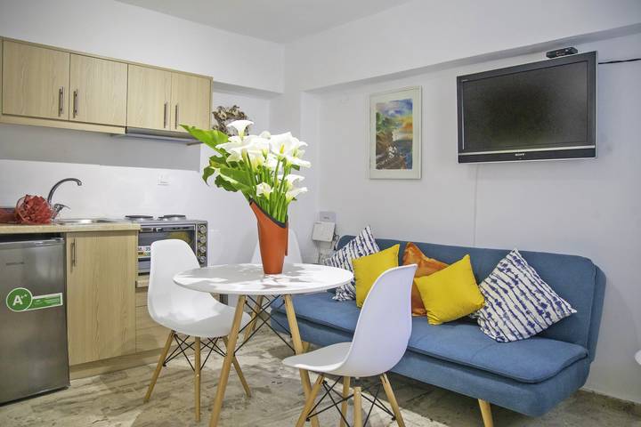 Studio für 4 Personen, mit Balkon - 1