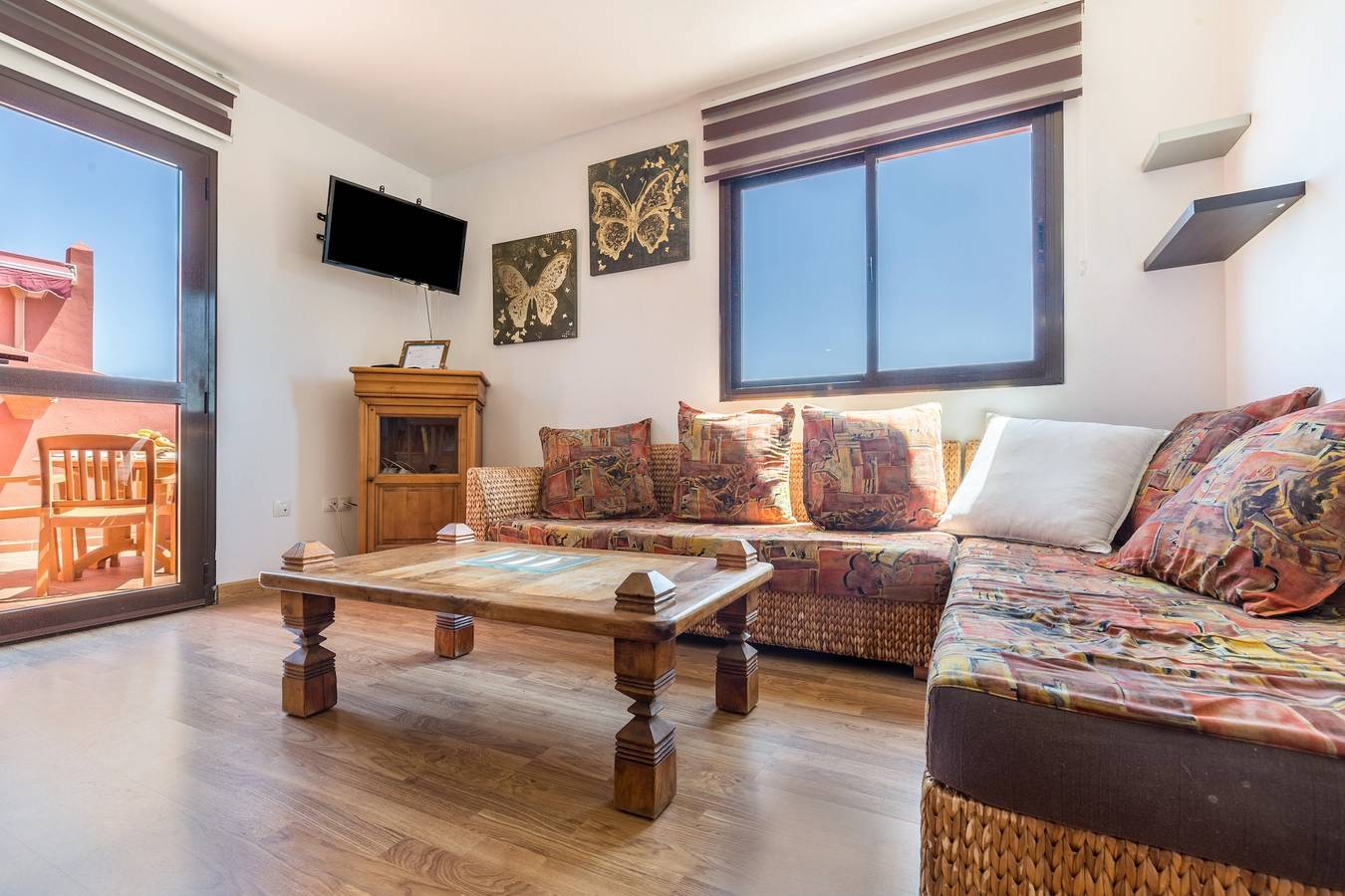 Ganze Wohnung, Ferienwohnung 'Fuerteventura Apartments Herbania' mit Bergblick, Pool & Wlan in Oasis Tamarindo, La Oliva