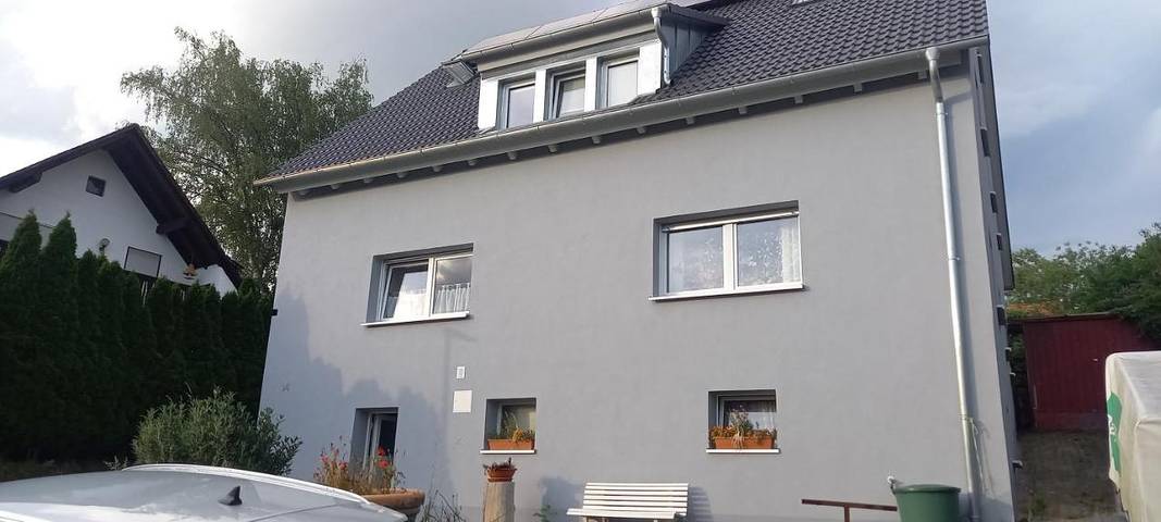 Ferienwohnung für 4 Personen, mit Terrasse und Garten sowie Ausblick in Georgensgmünd