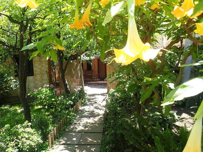 Gästehaus für 2 Personen, mit Terrasse und Garten an der Amalfiküste