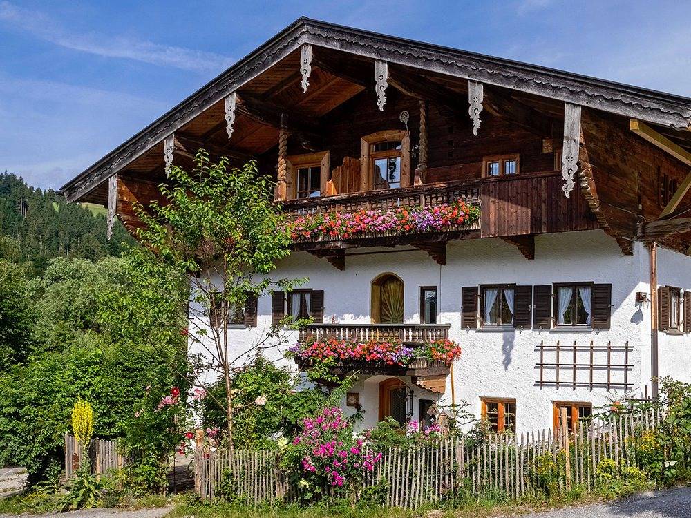 Simmerl-Bergbauernhof - 01 - Wilder Kaiser in Aschau im Chiemgau, Bayerische Alpen