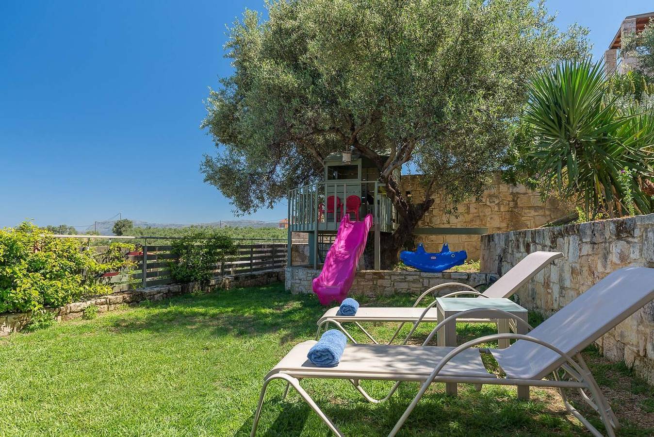 Villa 'Margarita's 4' with Sea View, Wi-Fi and Air Conditioning in Agia (Chania), Chania region
