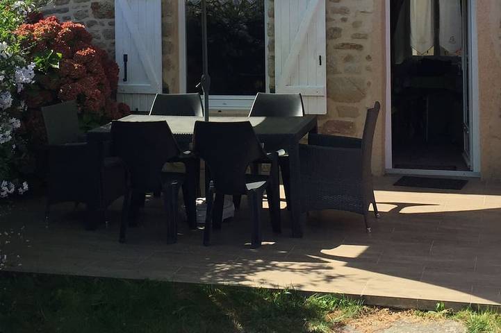 Ferienhaus für 4 Personen, mit Garten