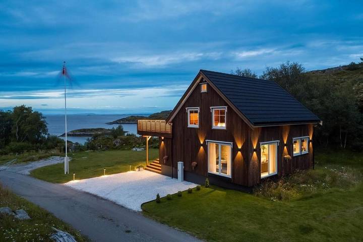 Villa für 7 Personen, mit Garten und Ausblick, mit Haustier auf Hitra - 3