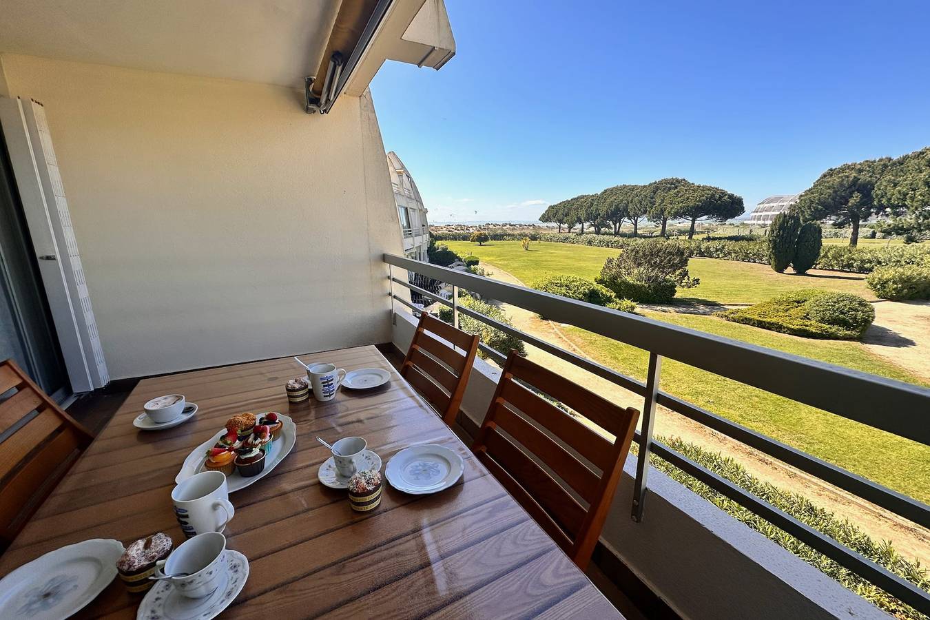 Ganze Wohnung, Ferienwohnung für 4 Personen mit Balkon in Port Camargue, Le Grau-du-Roi