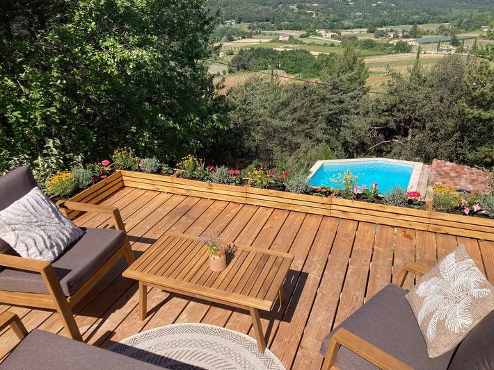 Gîte pour 6 personnes, avec piscine, adapté aux familles à Mollans-sur-Ouvèze - 2