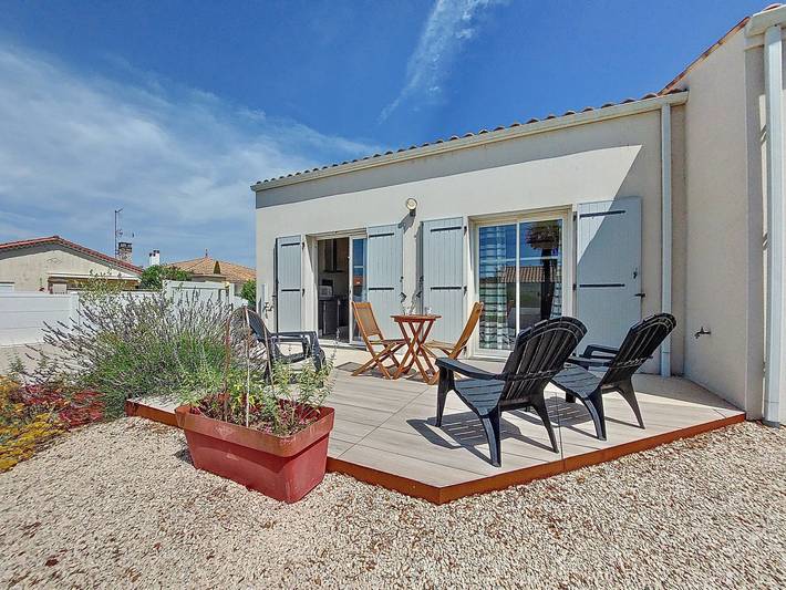 Location de vacances pour 3 personnes, avec Terrasse à Saint-Palais-sur-Mer