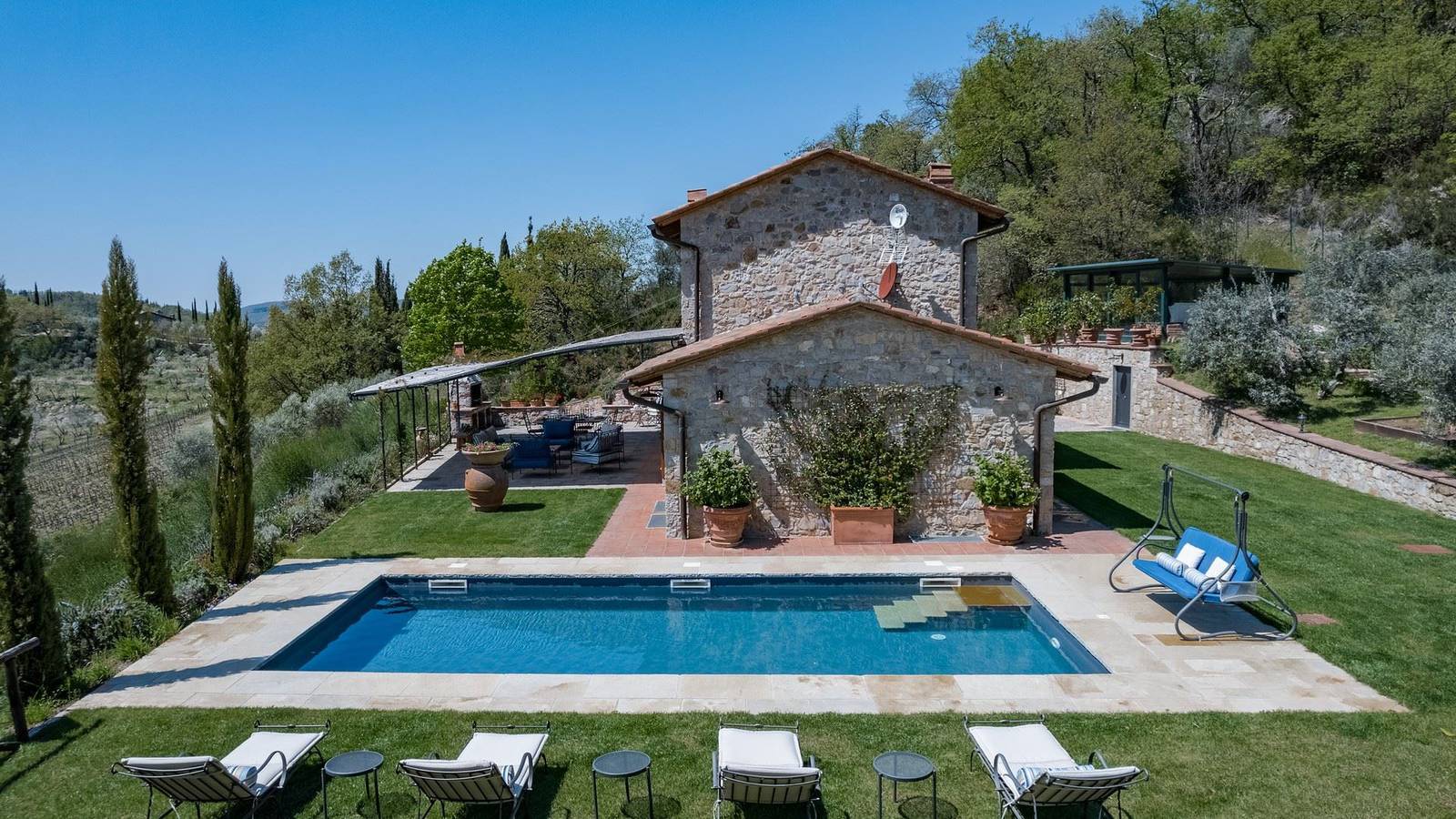 Villa per 6 Persone in Gaiole in Chianti, Chianti