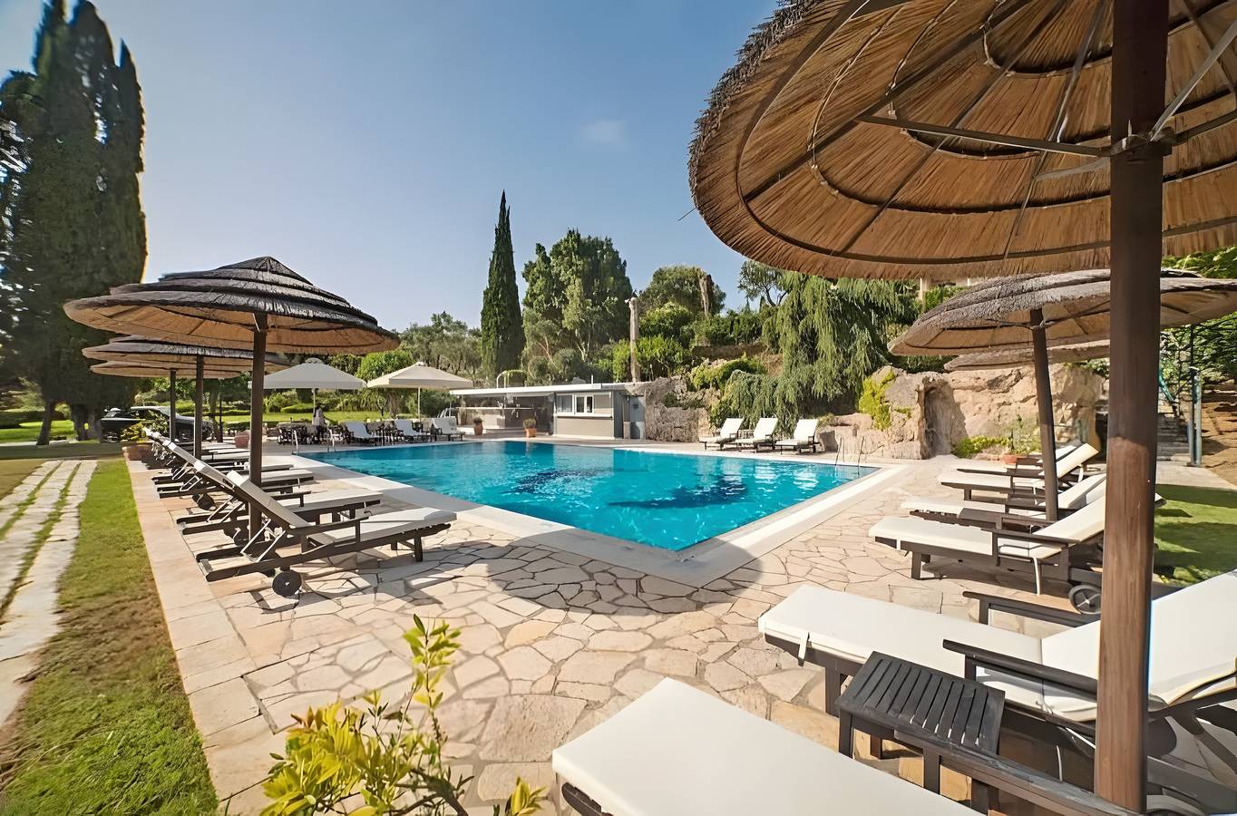 Apartment 'Corfu Club Standard 2' mit Gemeinschaftspool, Wlan und Klimaanlage in Limni (Korfu), Korfu