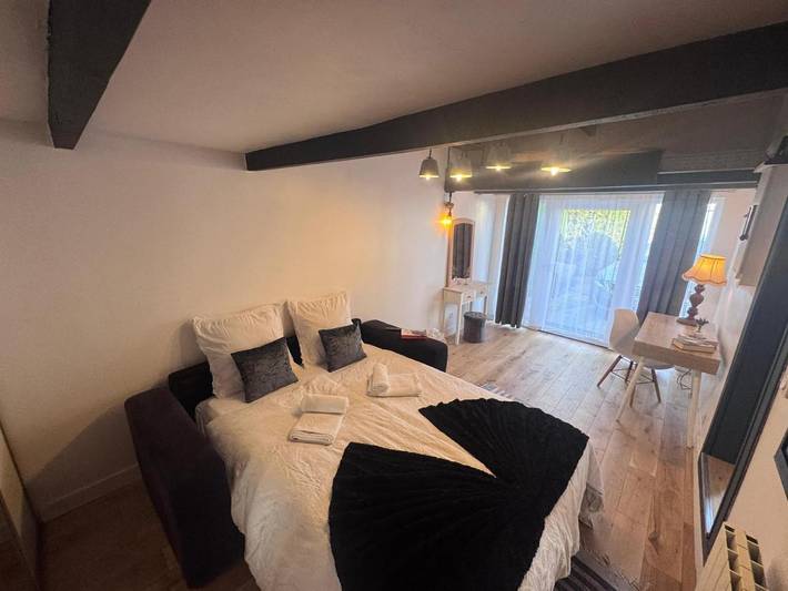 Appartement de vacances pour 3 personnes, avec terrasse, animaux acceptés