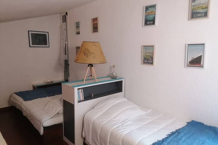 Gemütliches Haus 100m vom Strand • Privater Patio • Klimaanlage & WLAN in Le Barcarès, Côte d'Améthyste