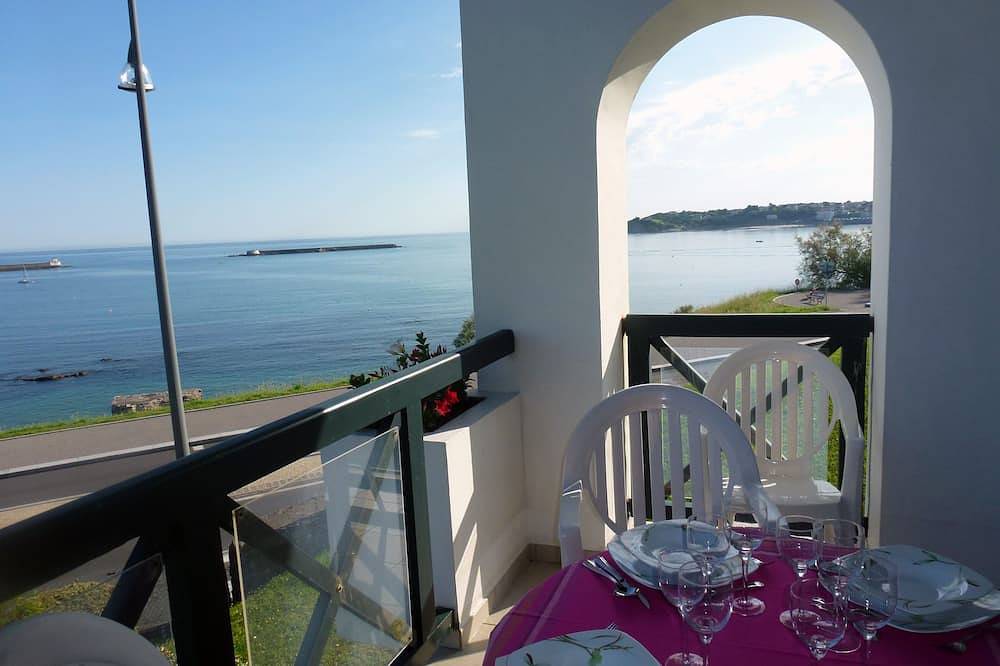 Apartamento entero, Apartamento con vistas al mar, frente al fuerte de Socoa y la bahía de San Juan de Luz 3 * in Ciboure, Region de Bayona