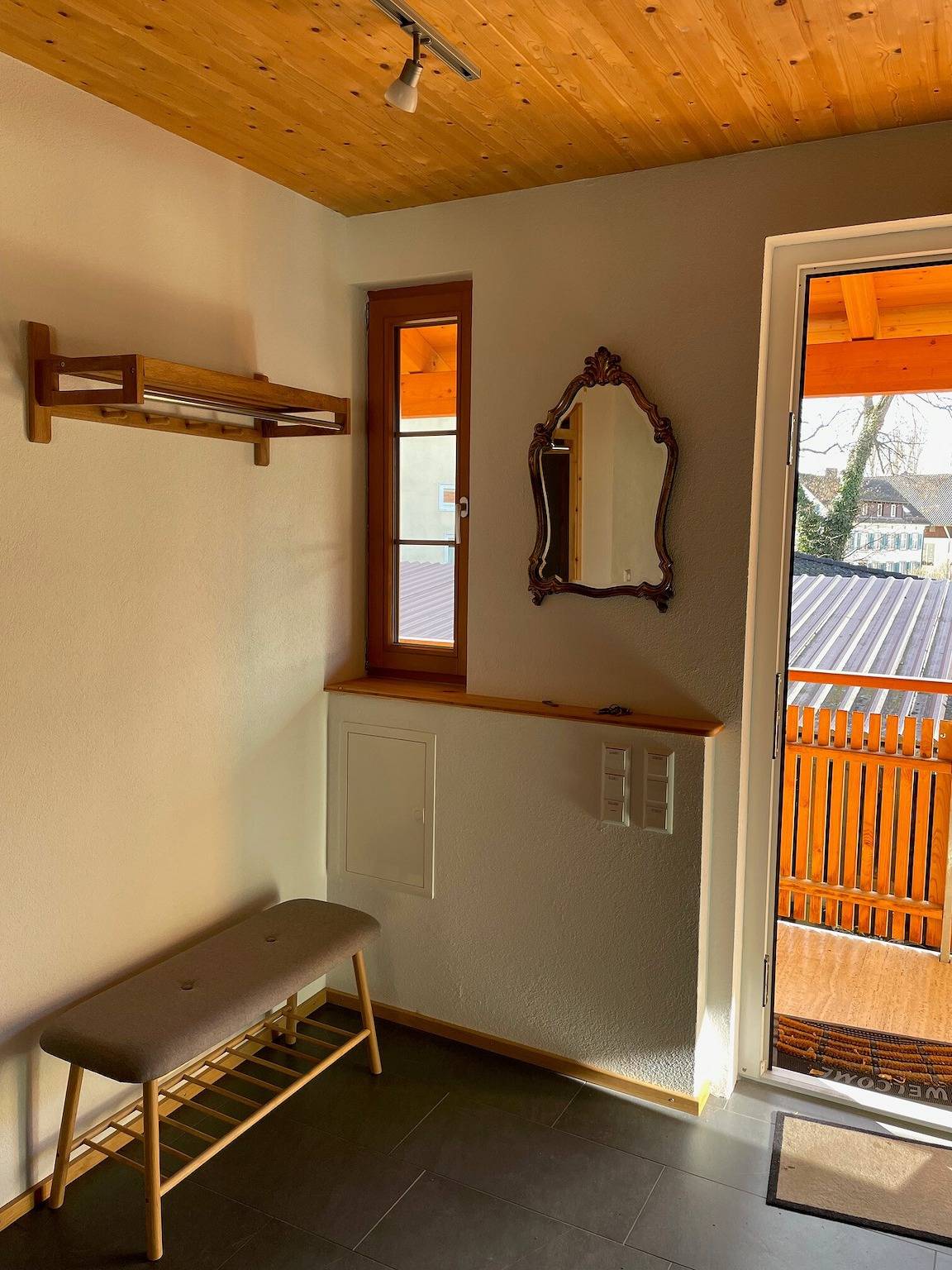 Appartement entier, Appartement Obsthof am See avec jardin commun, balcon et Wi-Fi in Öhningen, Untersee