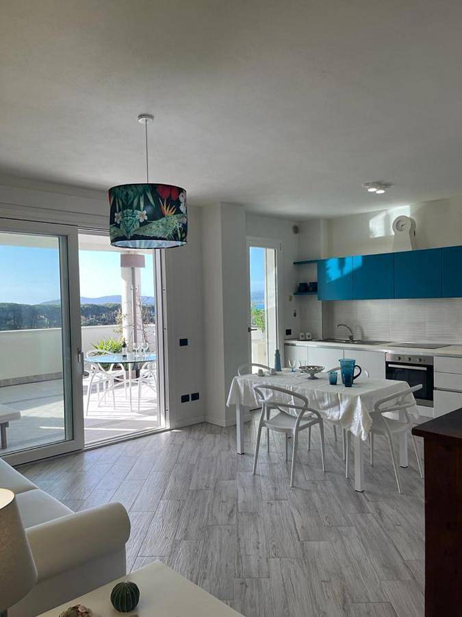 Ferienwohnung für 6 Personen, mit Ausblick und Terrasse