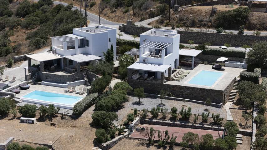 Villa pour 25 personnes, avec piscine et terrasse dans Kea - 2