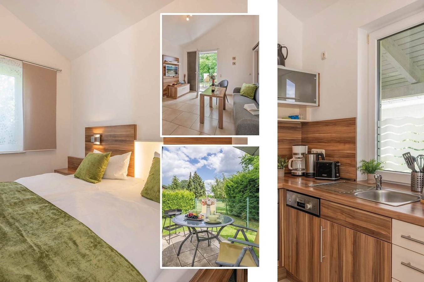 Ganze Wohnung, Gemütliche Ferienwohnung in Zinnowitz mit Terrasse und Garten auf Usedom in Zinnowitz, Usedomer Norden