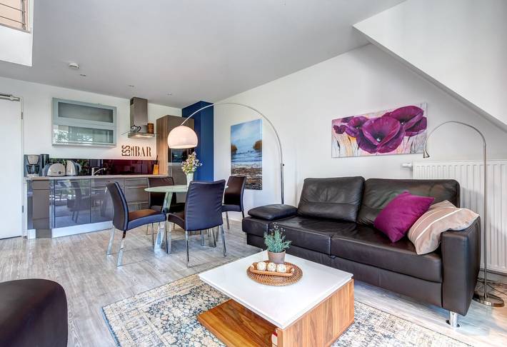 Ferienwohnung für 2 Personen, mit Balkon und Sauna in Benz