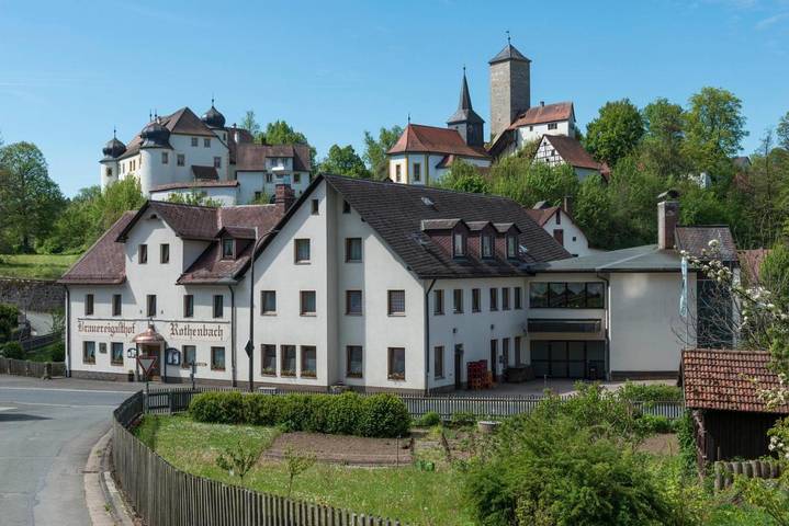 Hotel für 2 Personen, mit Terrasse in Aufseß