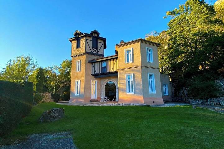 Maison de vacances pour 9 personnes, avec jardin