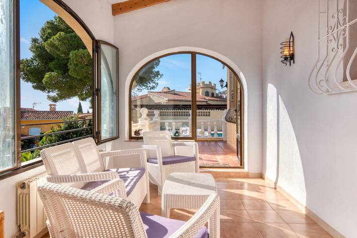 Villa für 6 Personen, mit Balkon und Garten in Poble Nou de Benitatxell - 4