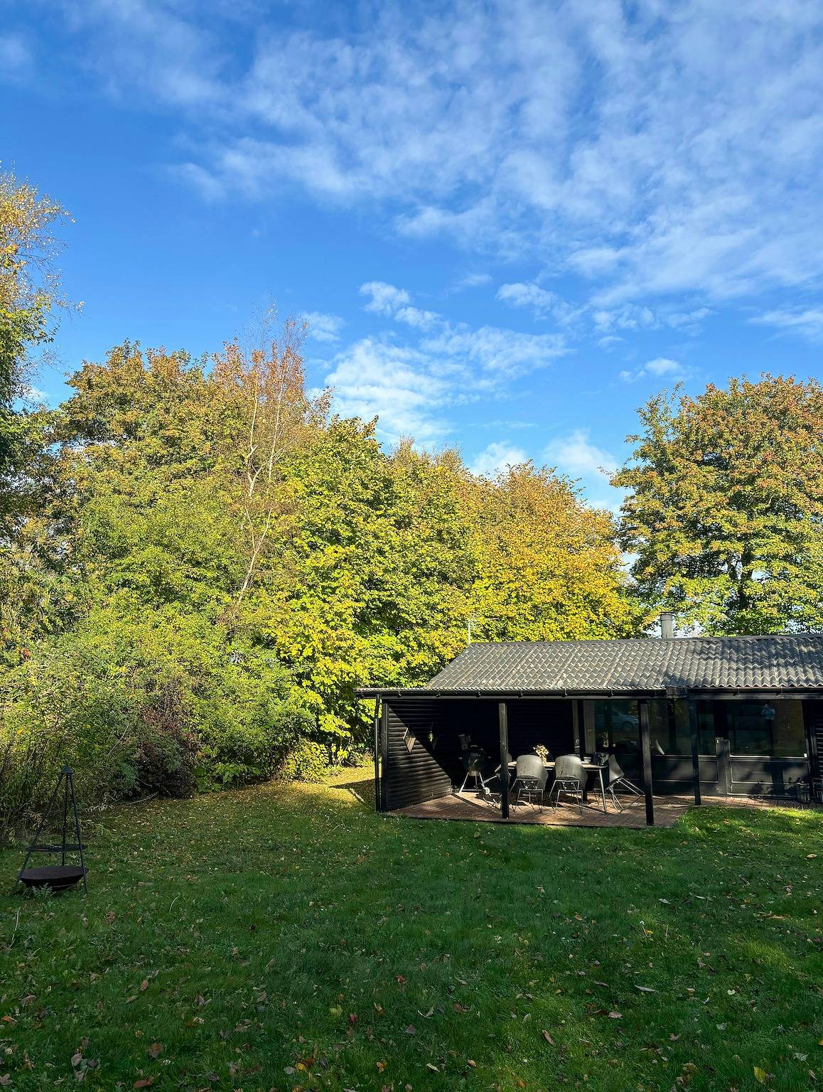 Holzhaus aus den 70er Jahren am Strand von Dalby Huse in Dalby Huse, Frederikssund und Umgebung