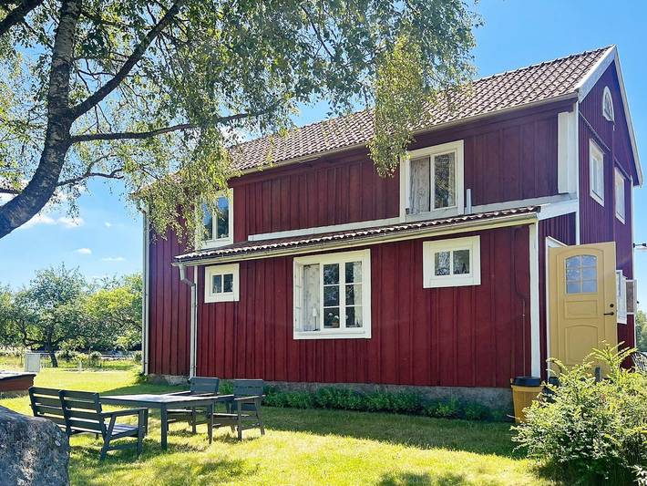 Ferienhaus für 7 Personen, mit Balkon und Garten in Smaland