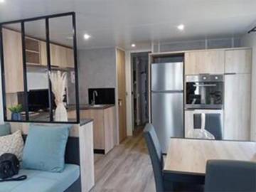 Camping pour 6 personnes, avec terrasse dans Claouey