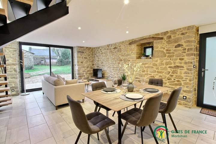 Gîte pour 5 personnes, avec jardin à Baden (France) - 4