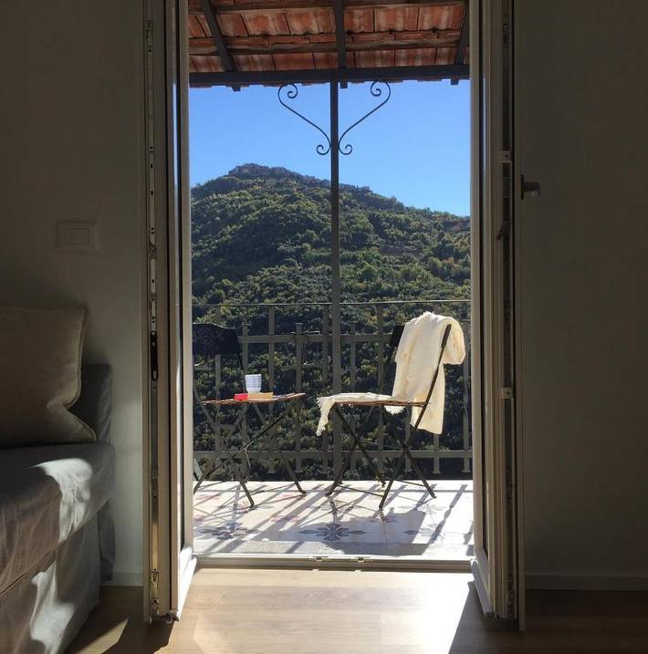 Location de vacances pour 4 personnes, avec vue et terrasse, animaux acceptés à Apricale