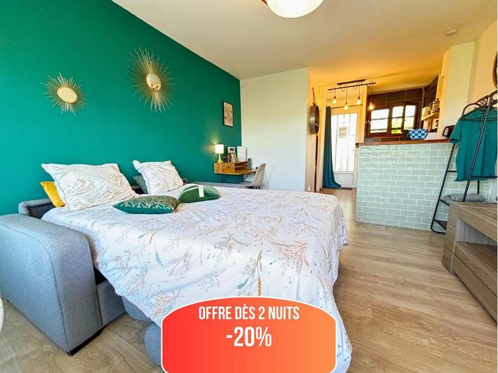 Vakantieappartement voor 2 personen, met uitzicht en balkon - 1