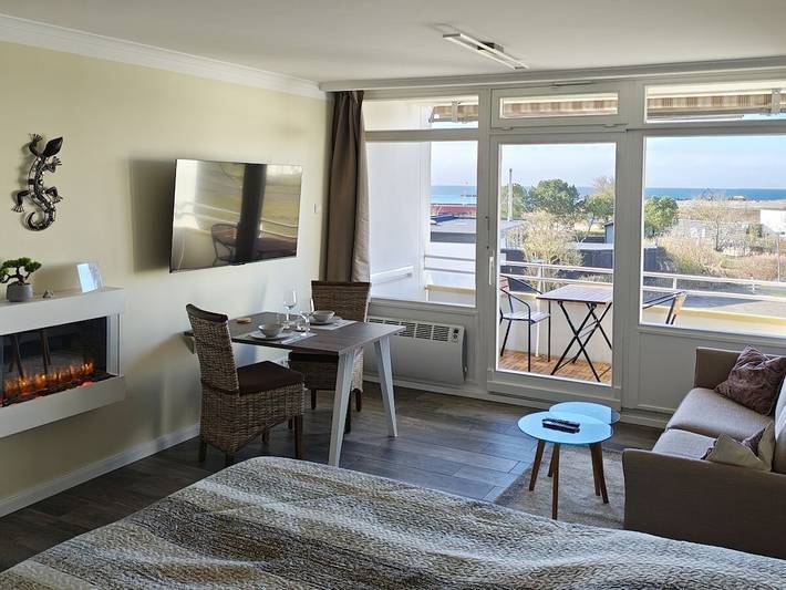 Ferienhaus für 2 Personen, mit Balkon in Burgtiefe