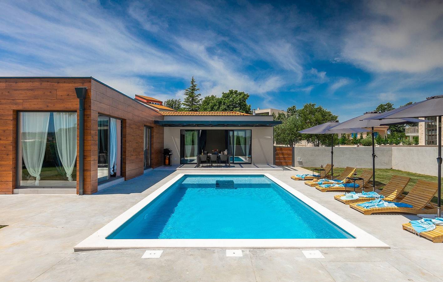 Ferienhaus für 8 Personen mit Sauna in Rovinjsko Selo, Rovinj und Umgebung