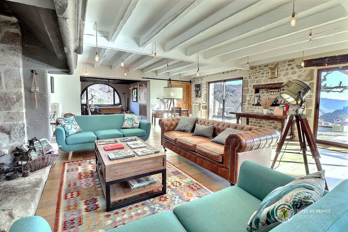 Gîte Là-Haut in Antraigues-sur-Volane, Parc naturel régional des Monts d'Ardèche