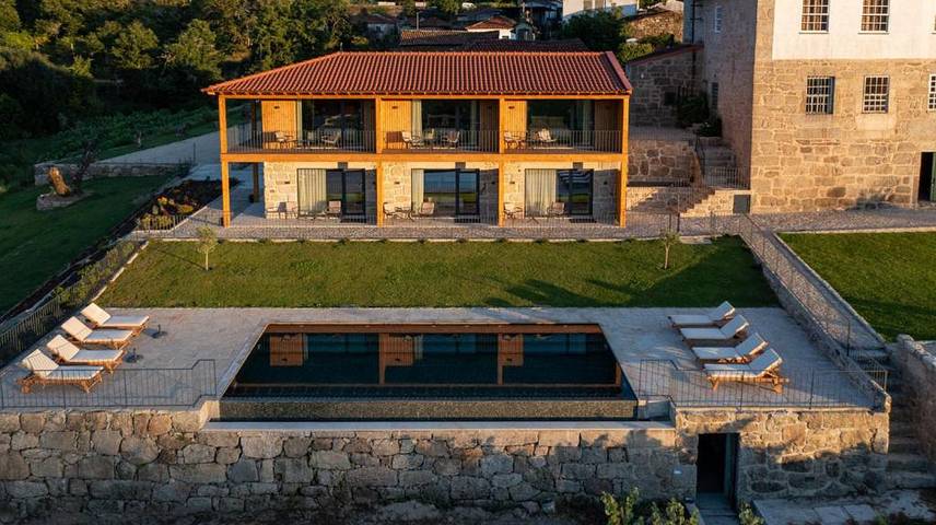 Casa de familia para 3 personas, con jardín además de piscina y vistas, Se admiten mascotas en Ponte da Barca - 4