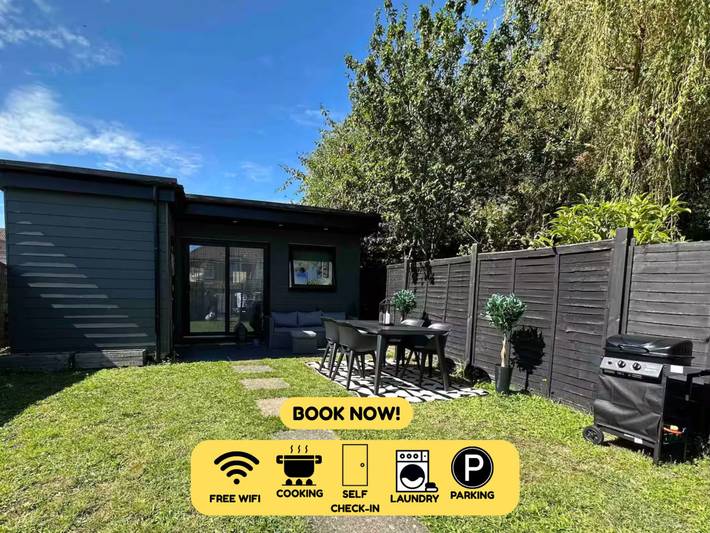 Ferienwohnung für 4 Personen, mit Garten und Balkon, mit Haustier in Cambridge