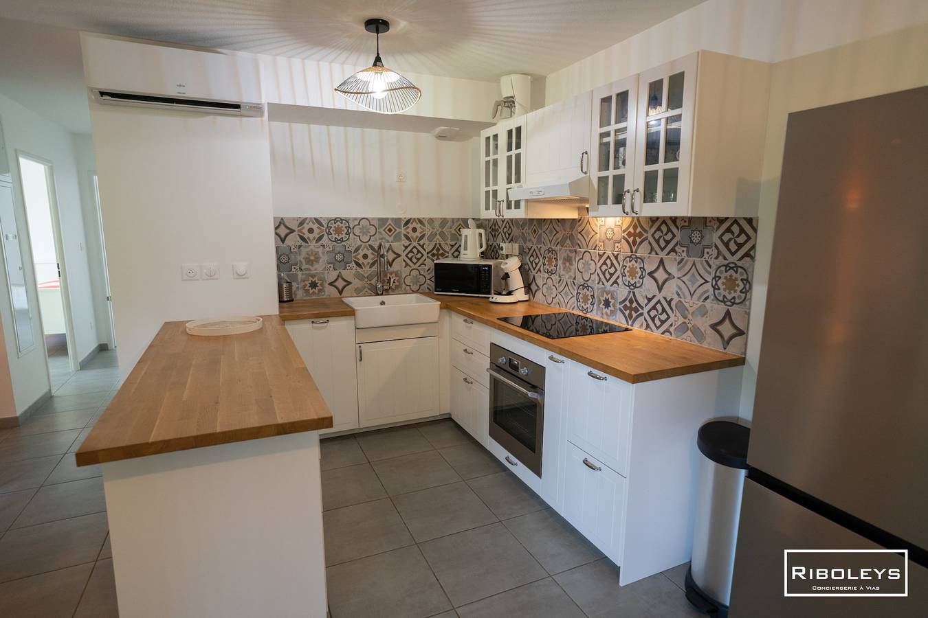 Apartamento entero, Riboleys - T3 climatisé avec Wifi à 400m de la mer in Vias Plage, Vias