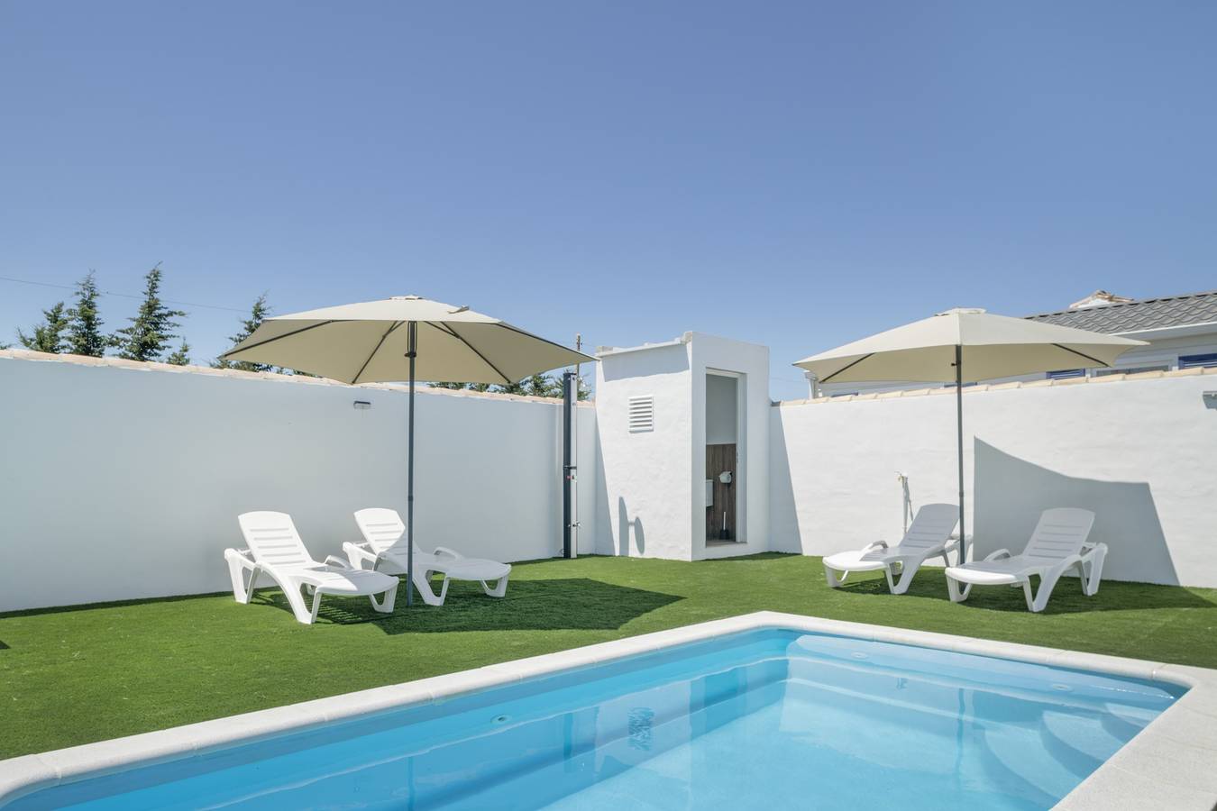 Maison de vacances 'Coral' avec piscine privée, Wi-Fi et climatisation in Conil de la Frontera, Costa de la Luz