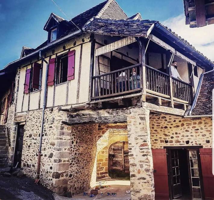 Maison de vacances pour 11 personnes, avec balcon