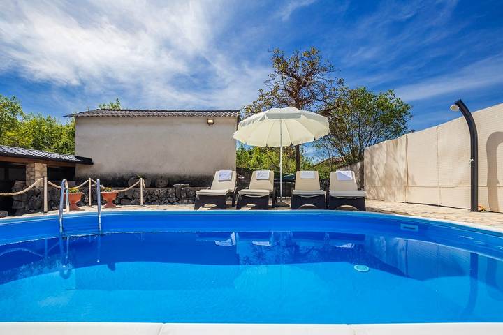 Villa mit pool für 6 Personen, mit Garten und Pool auf Krk - 4