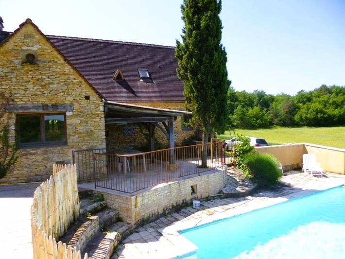 Gîte pour 8 personnes, avec piscine