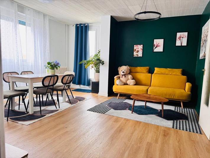 Appartement de vacances pour 6 personnes, avec balcon