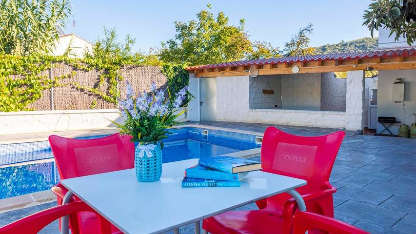 Chalet para 8 personas, con balcón/terraza y piscina en Parque natural de Los Alcornocales - 2