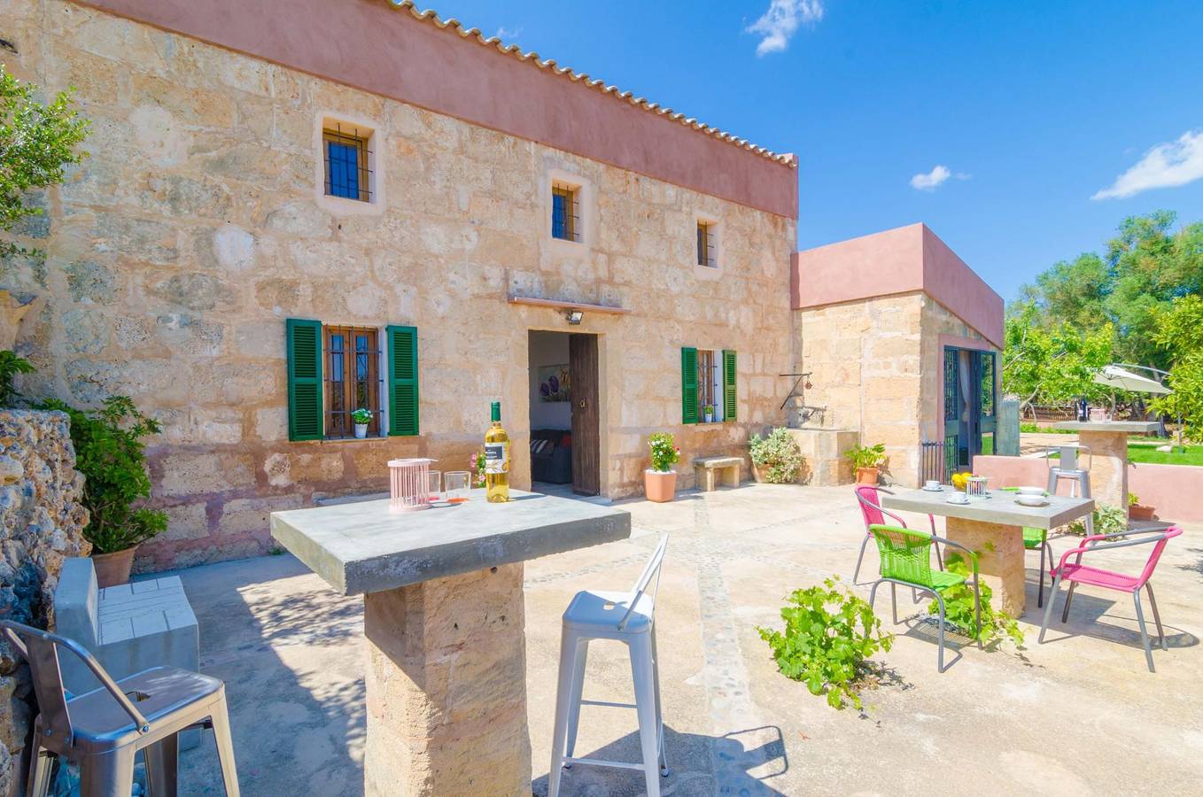 Can Potdir - Villa con piscina privada en Ariany. Wifi Gratis in Ariany, Interior de Mallorca