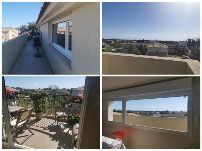 Appartement de vacances pour 8 personnes, avec terrasse et vue