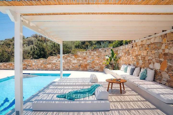 Villa for 8 people, with garden in Sifnos