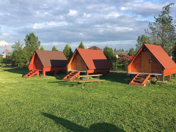 Kemping dla 2 osób, z Jacuzzi i Ogród oraz Sauna na Podlasie