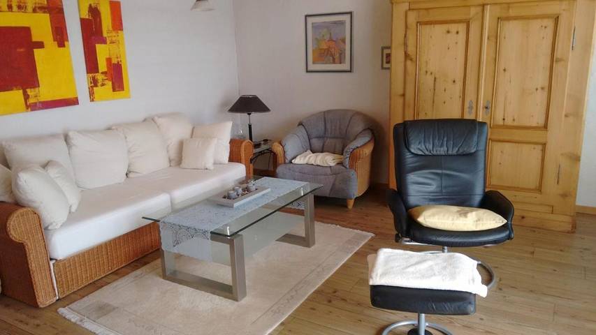 Ferienwohnung für 5 Personen, mit Balkon und Ausblick in Ringsheim