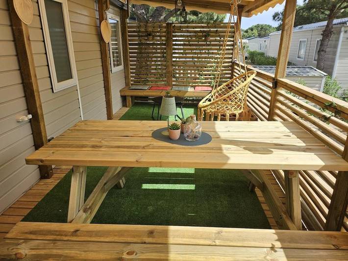 Appart’hôtel pour 6 personnes, avec jardin et piscine, animaux acceptés