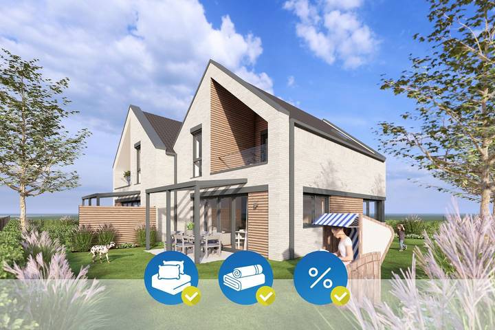 Ferienhaus für 8 Personen, mit Sauna und Whirlpool sowie Garten - 1