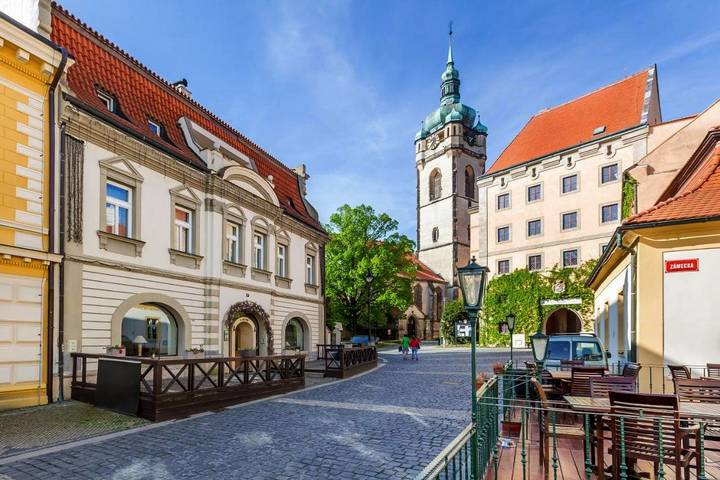 Apartament wakacyjny dla 7 osób, z Taras i Widok w Mielnik